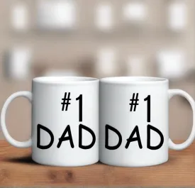 #1 Dad Coffee Mug