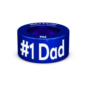 #1 Dad NOTCH Charm