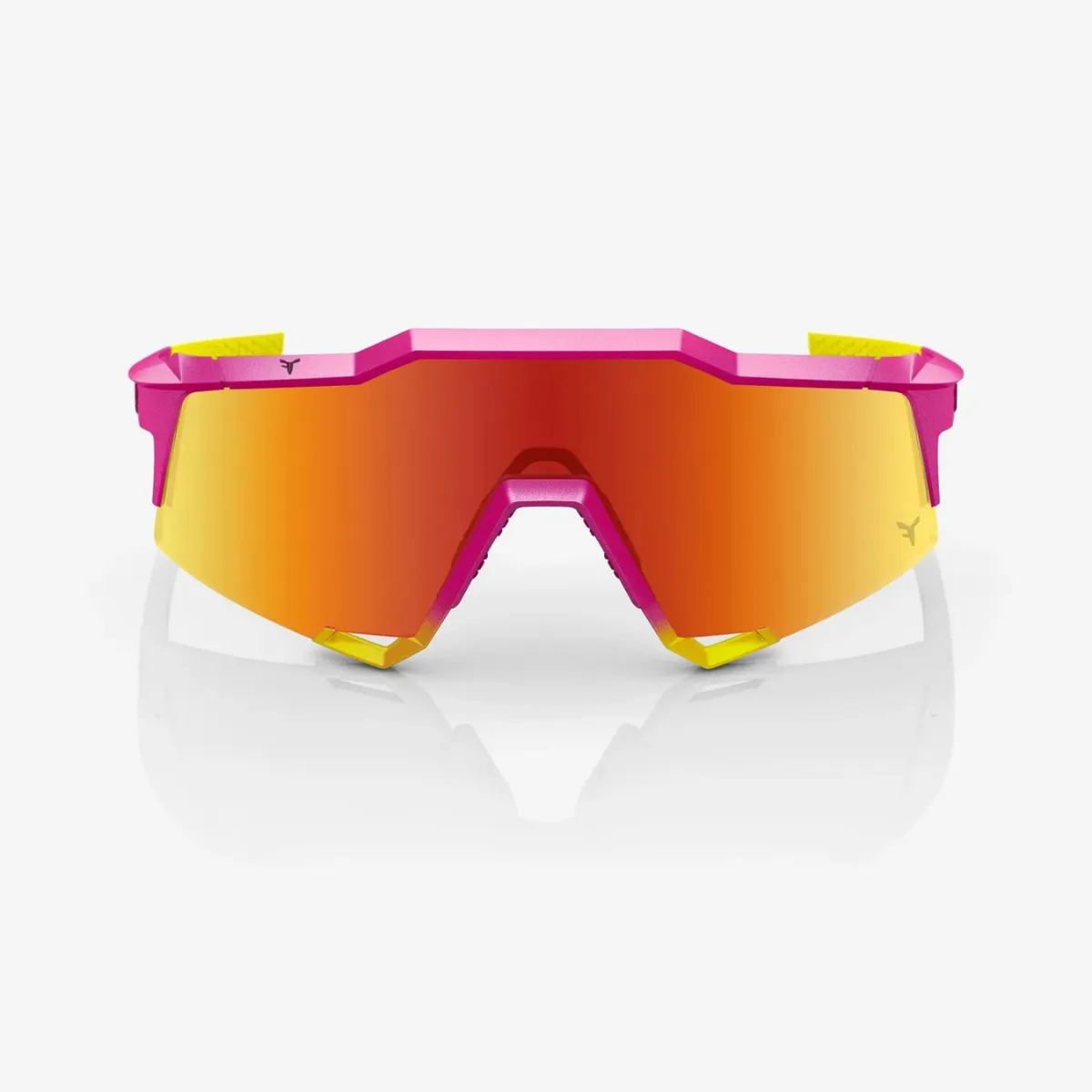 100% SPEEDCRAFT - Fernando Tatis JR LE Pink / Yellow HiPER® Red Multilayer Mirror Lens