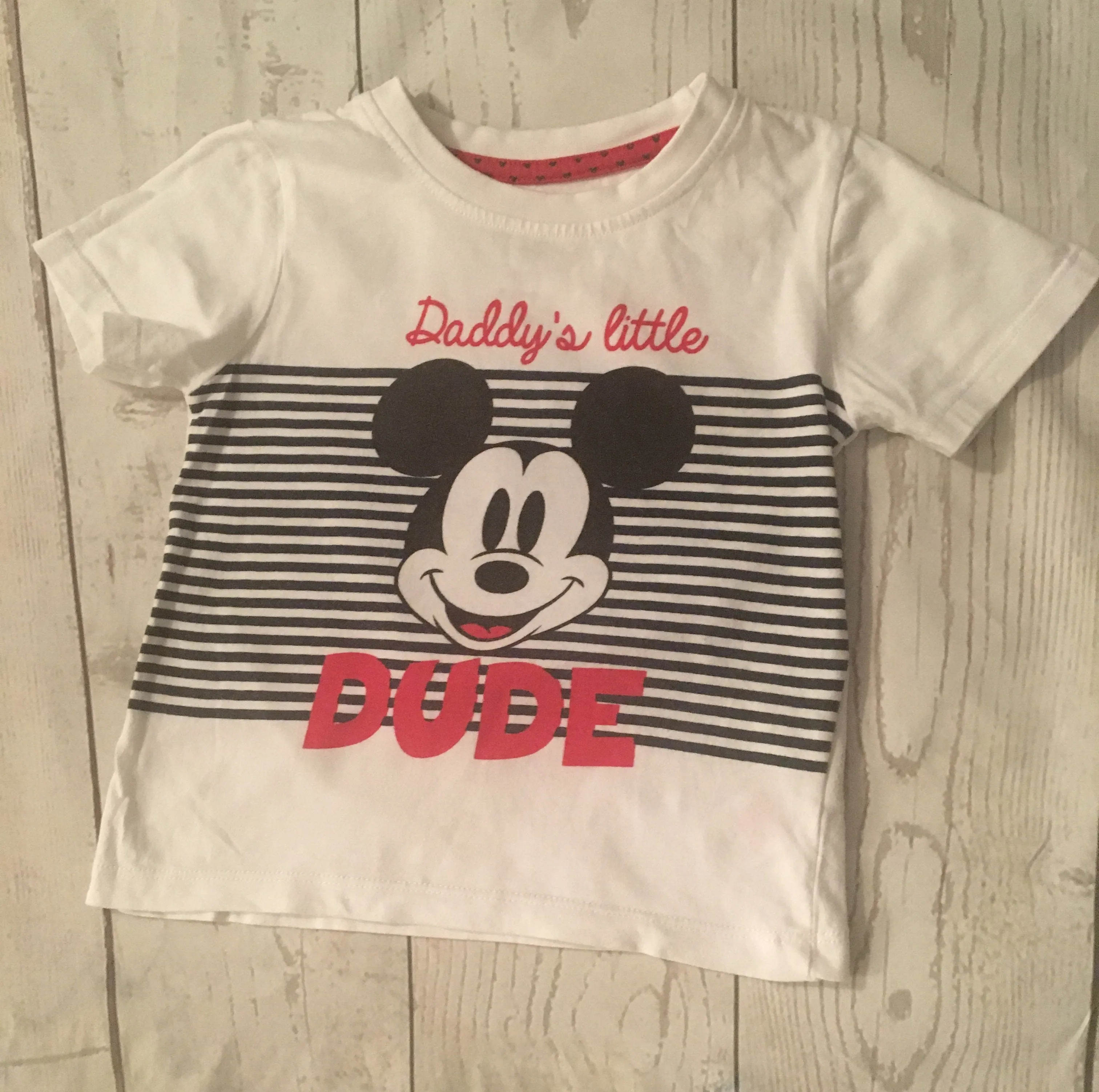 2-3 Years Mickey Mouse Tshirt Unworn