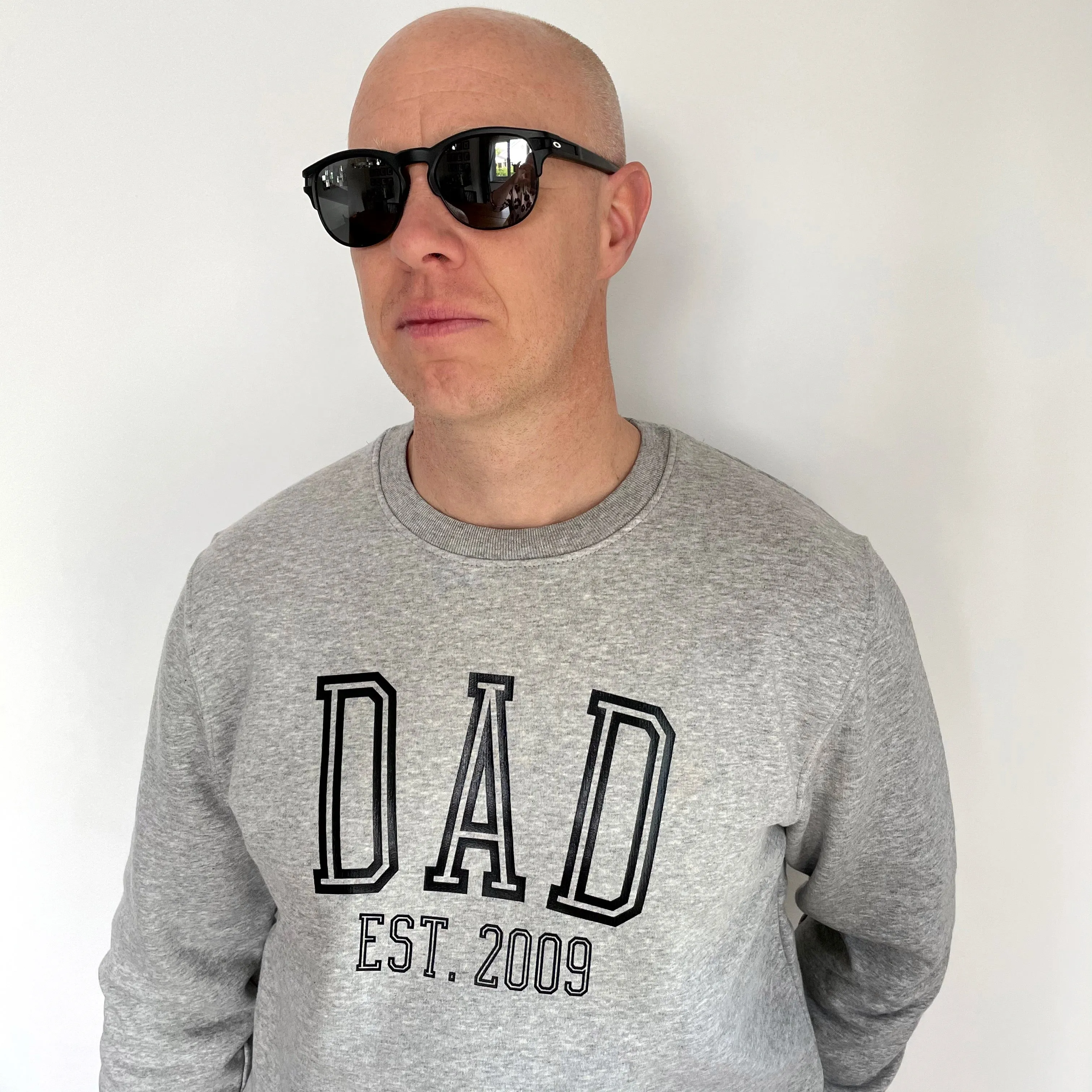 Adult Dad Est. Grey Sweater