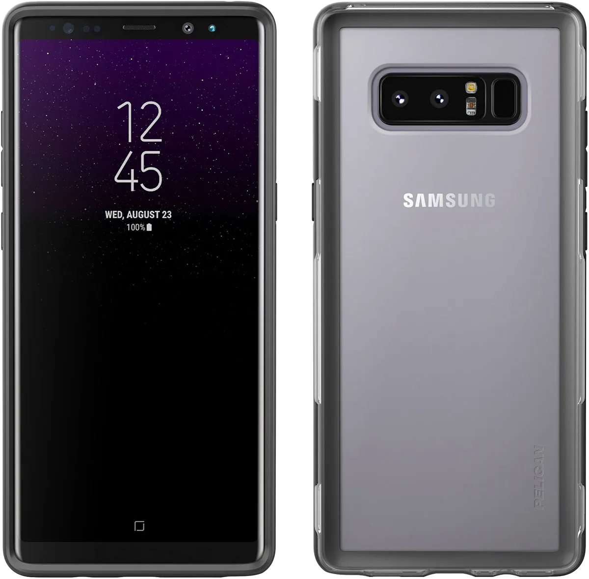 Adventurer Case for Samsung Galaxy Note 8 - Clear Black