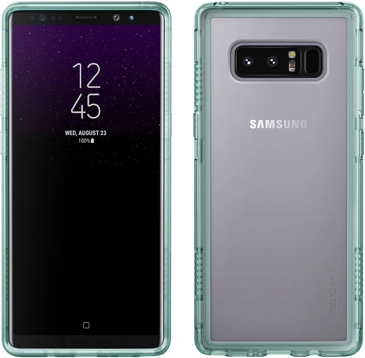 Adventurer Case for Samsung Galaxy Note 8 - Clear Teal