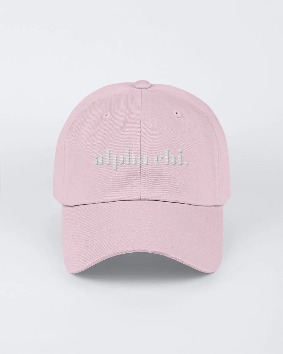 Alpha Chi Omega Dot Dad Hat