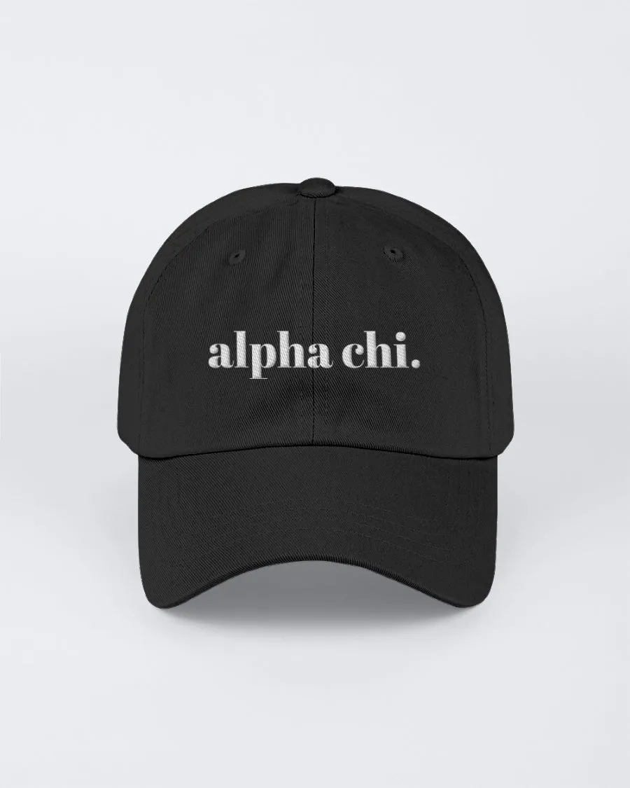 Alpha Chi Omega Dot Dad Hat