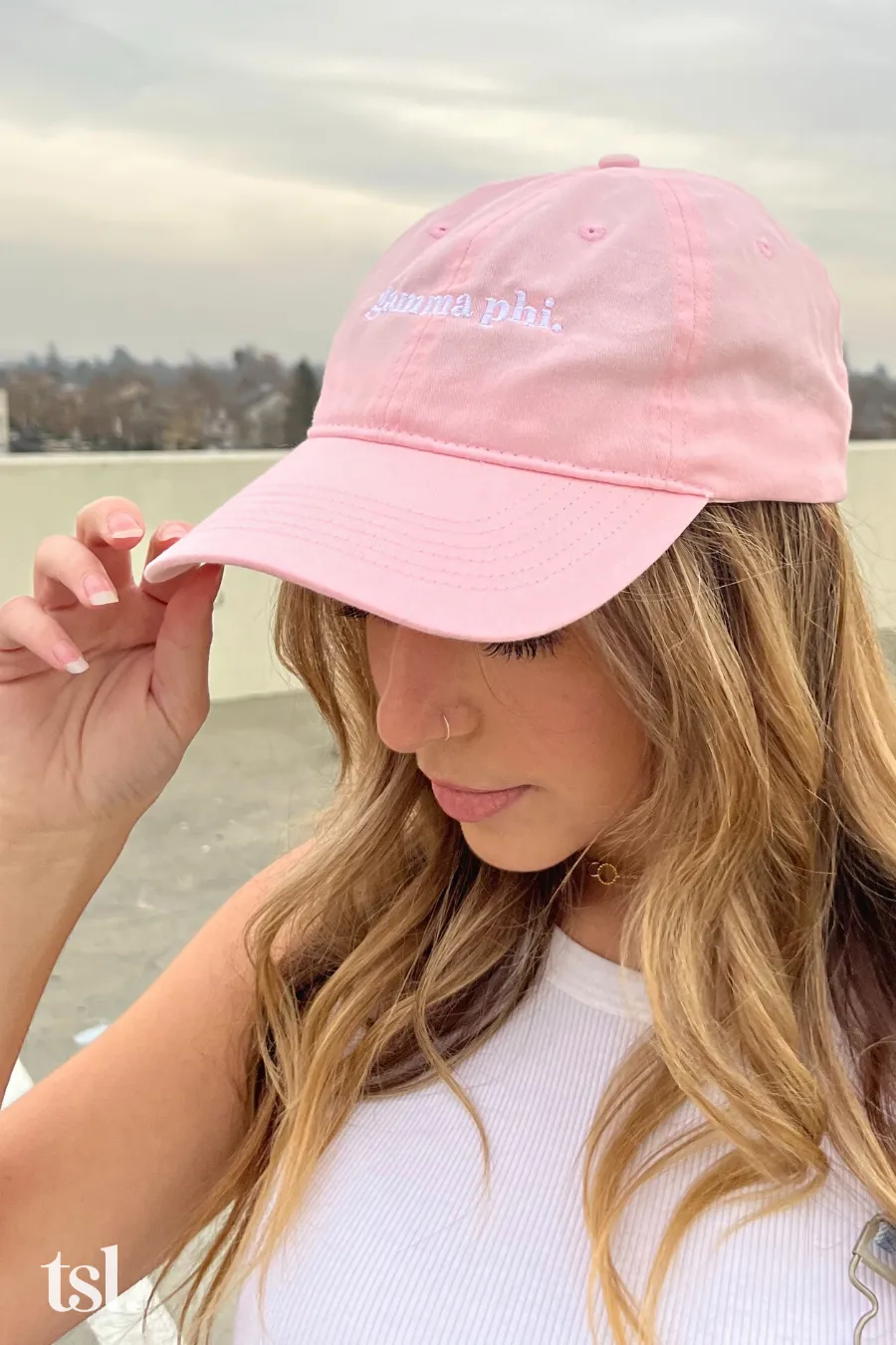 Alpha Chi Omega Dot Dad Hat