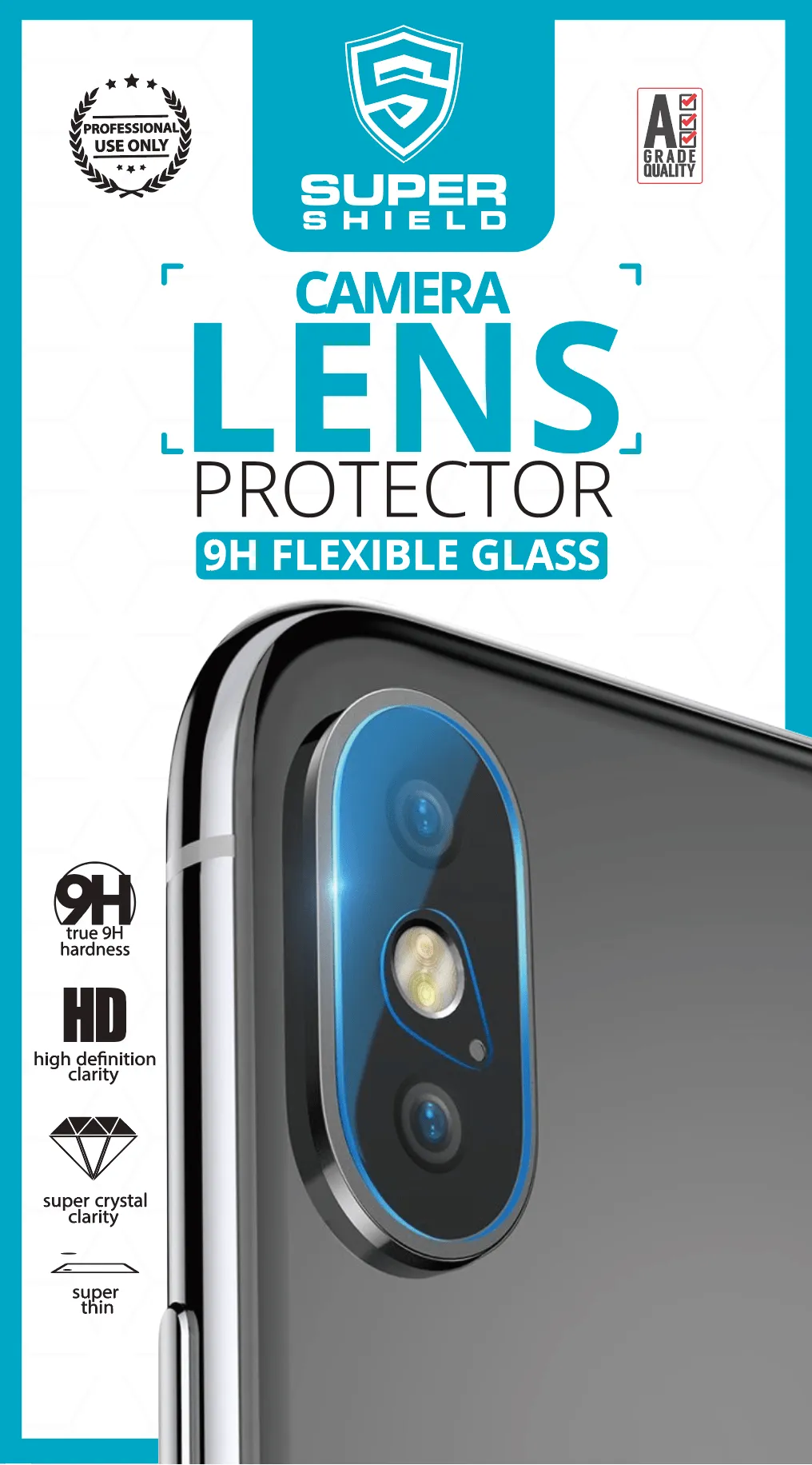 Anti-Shock iPhone Camera Film Protector