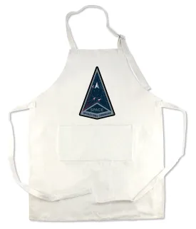 Apron 33" x 25" with large front pocket.