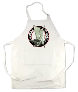 Apron 33" x 25" with large front pocket.