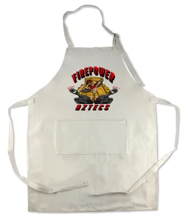 Apron 33" x 25" with large front pocket.