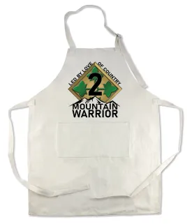 Apron 33" x 25" with large front pocket.