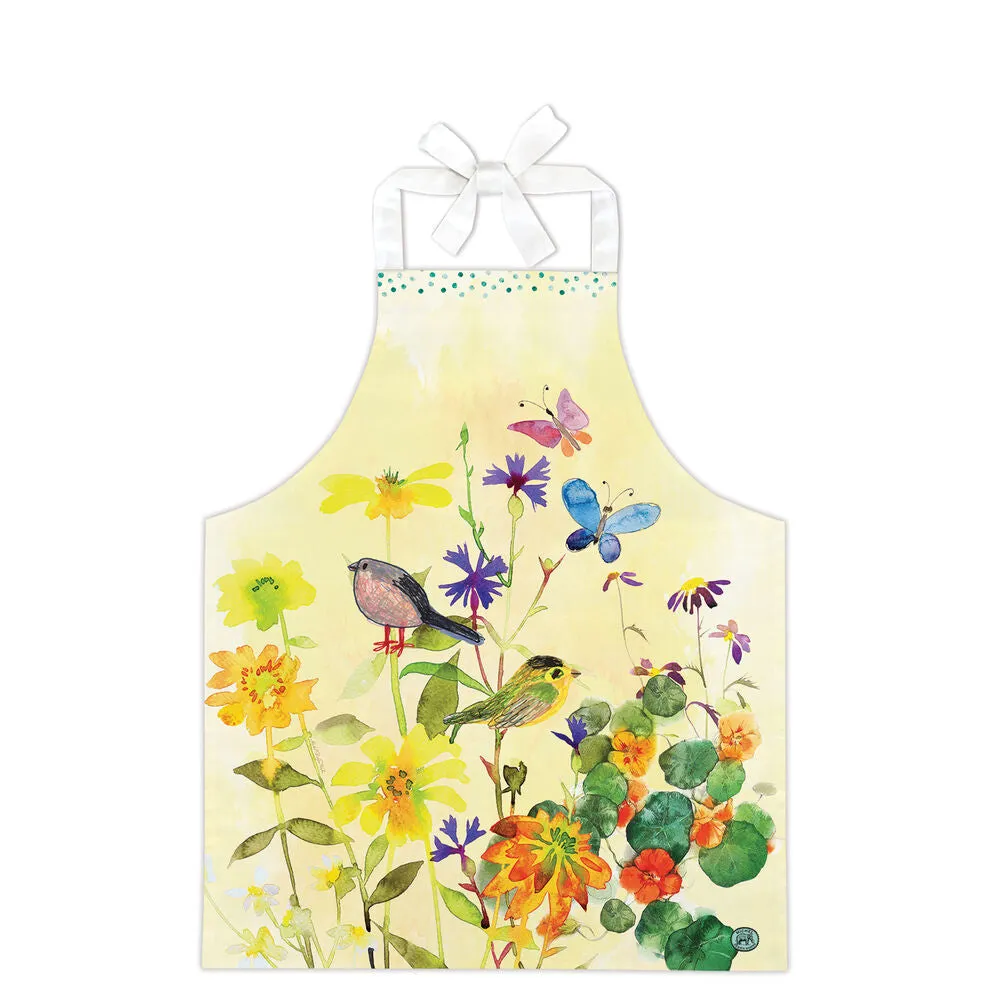 Apron - Birds & Butterflies- Child's