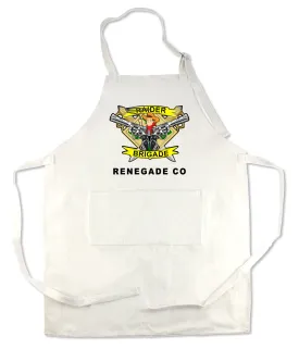 Apron, Multiple Design - 33" x 25" with large front pocket.