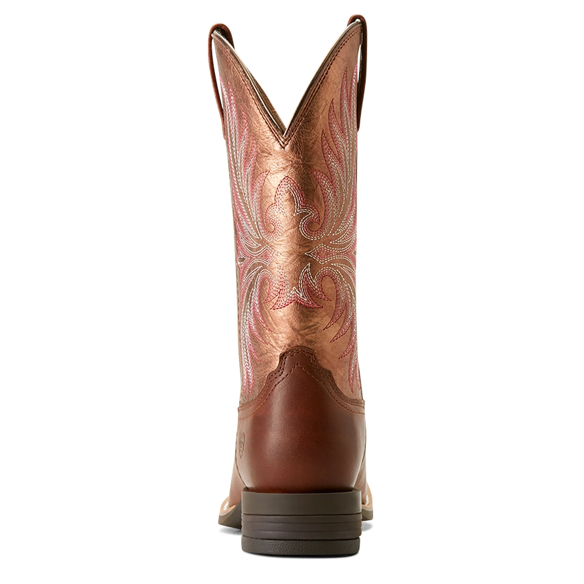 Ariat Ladies 10053601 Ranahan Western Boots in Brown/Rusty Red