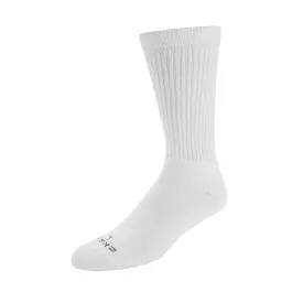 Aspire - Cushioned Organic Cotton Crew Socks - White