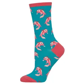 Axolotl Women's Crew Socks