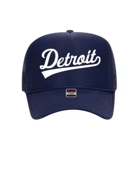 Baseball Navy Foam Trucker