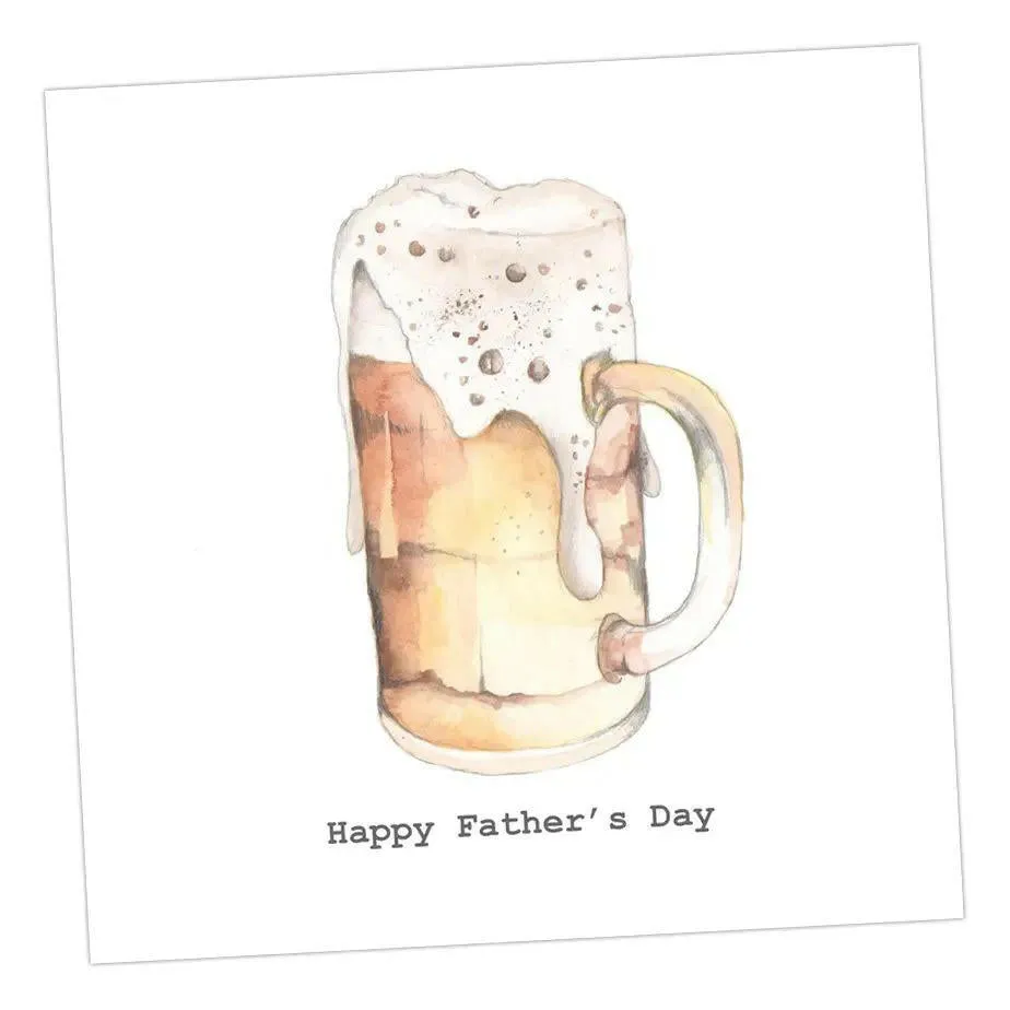 Beer Happy Father's Day Card