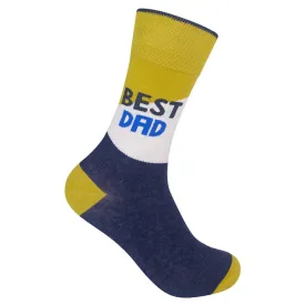 Best Dad Crew Socks