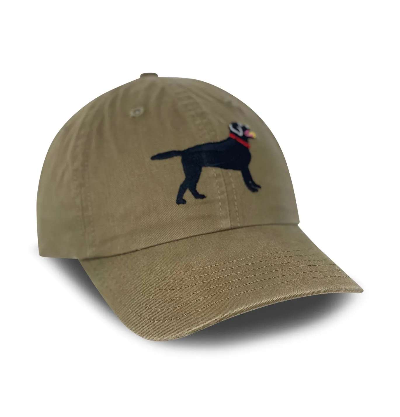 Black Lab: Embroidered Twill Cap - Driftwood