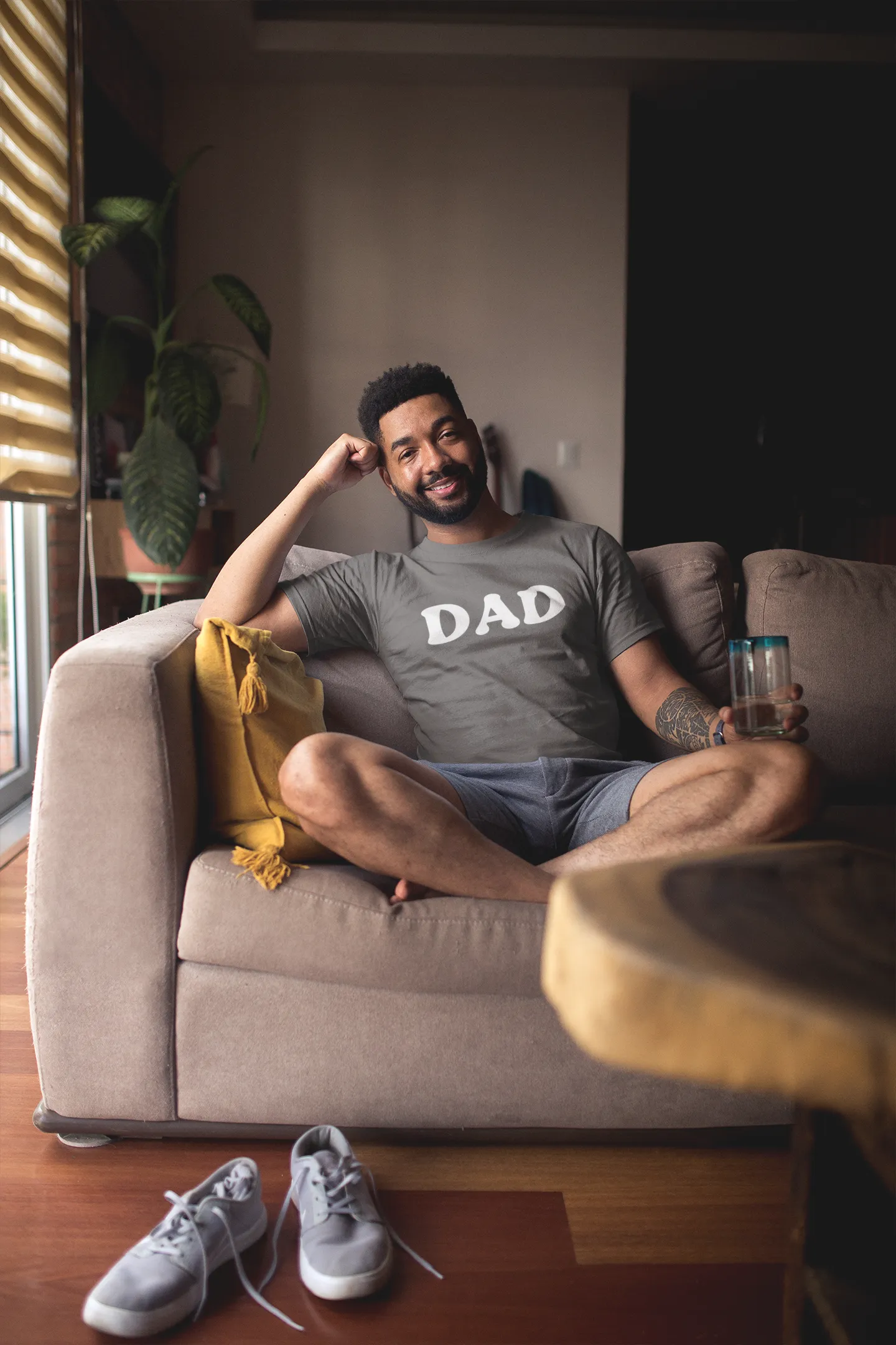 Charcoal Dad T-Shirt