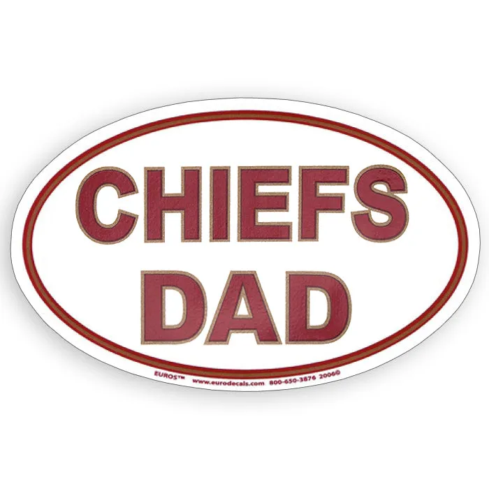 CHIEFS DAD DECAL