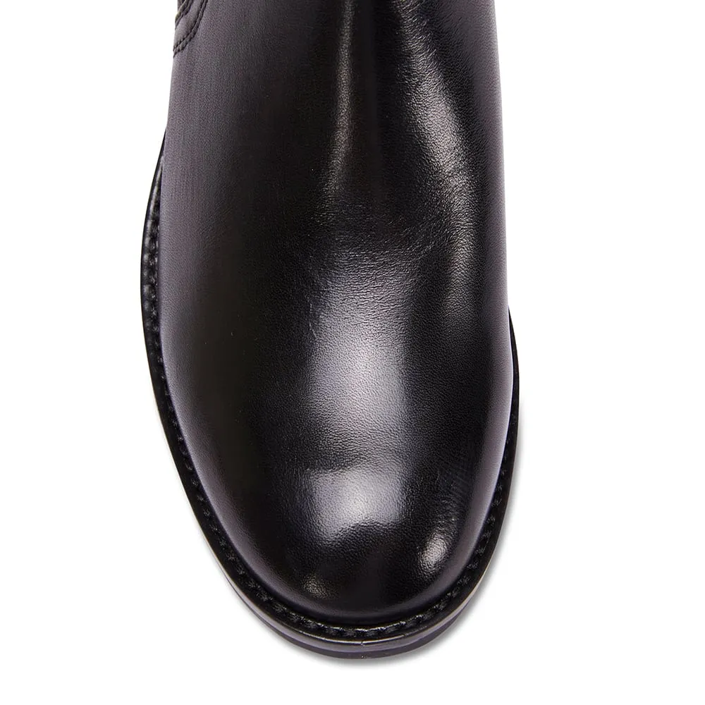 Conrad Boot in Black Leather