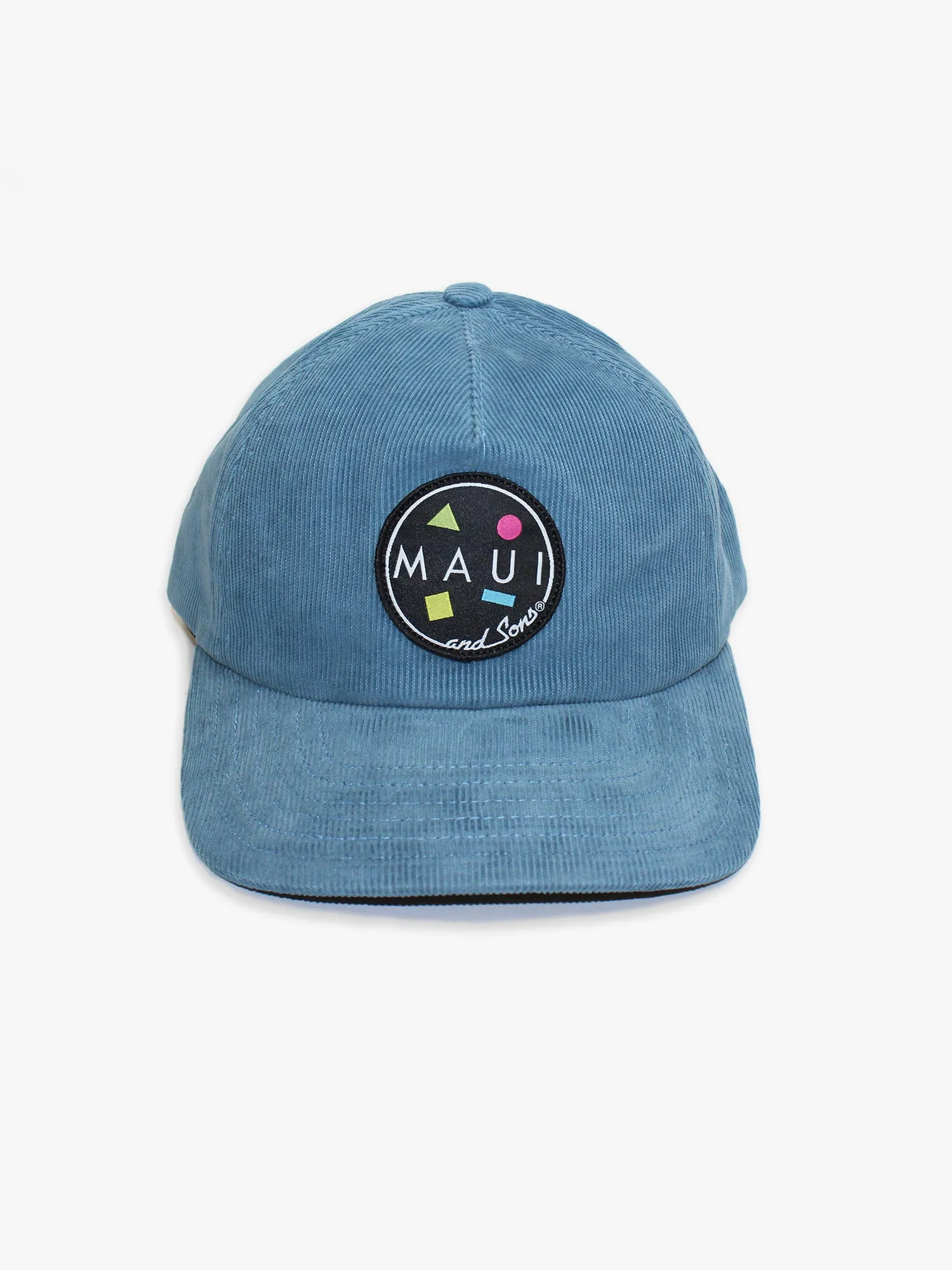 Cookie Logo Corduroy Hat in Deep Blue