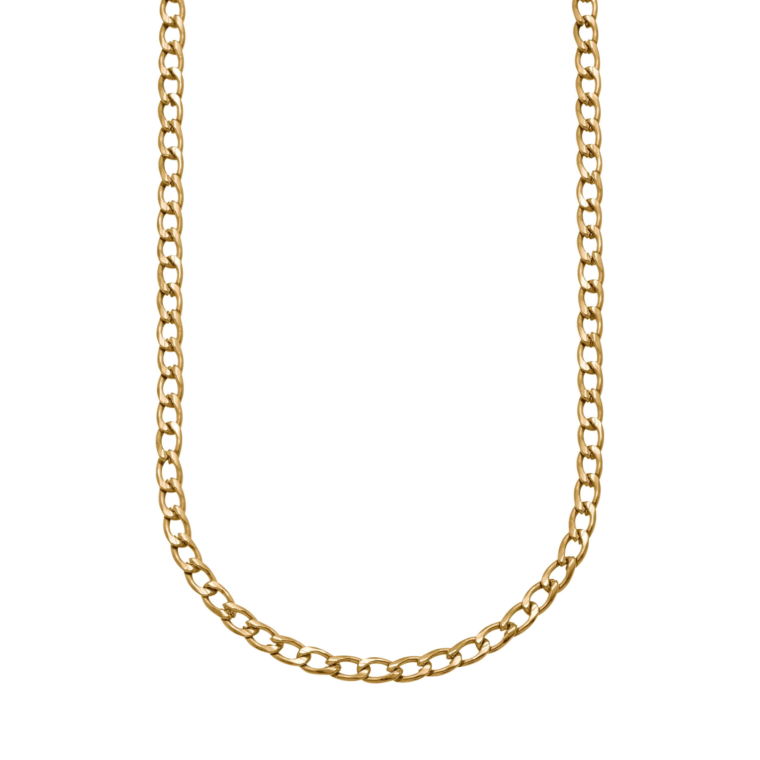 Cuban Flat Necklace