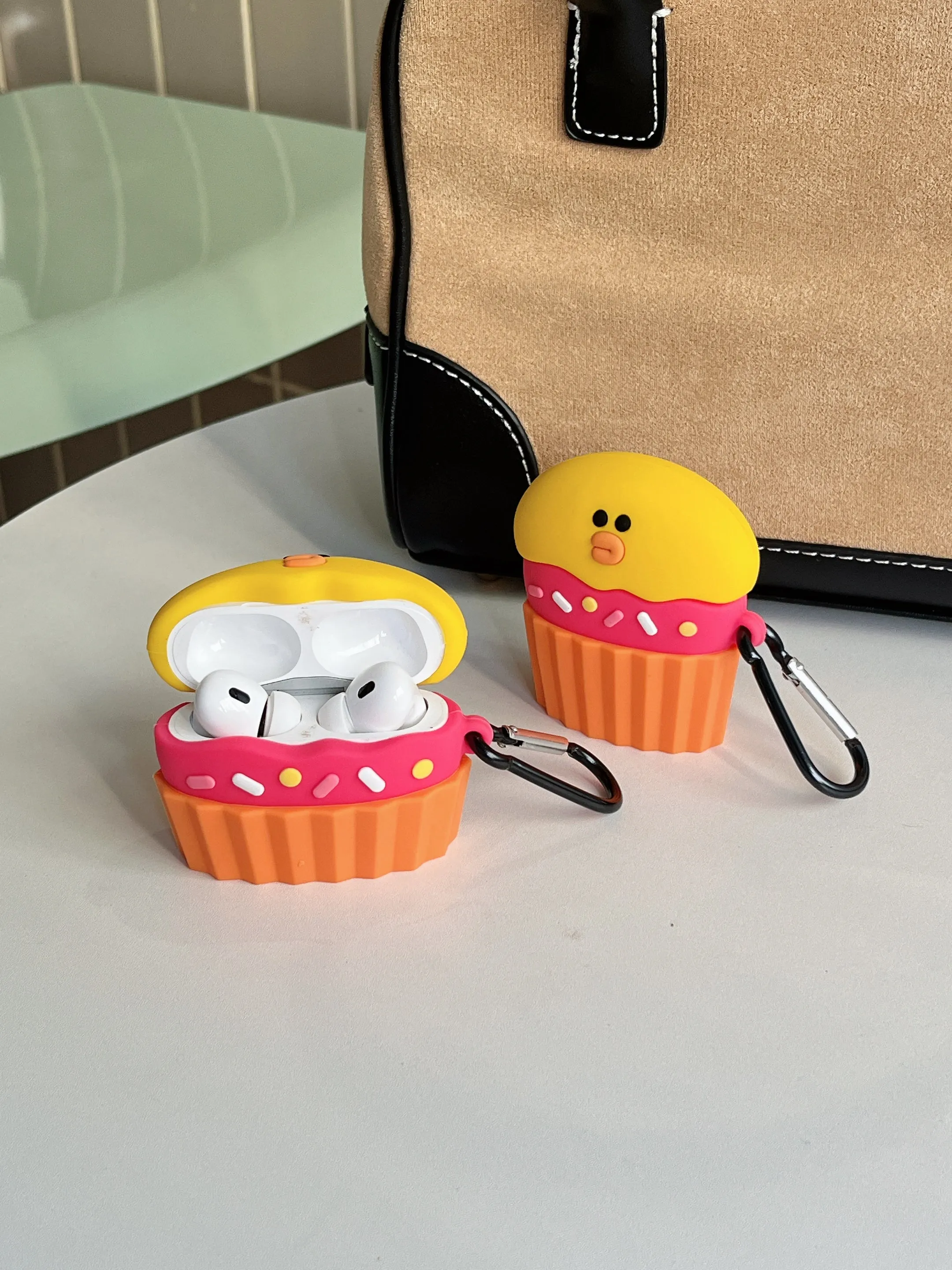 Cute Swan Silicon Airpod Case