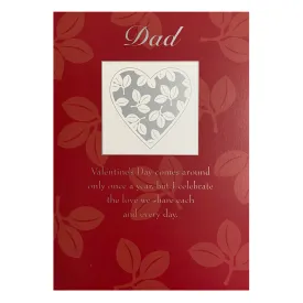 Dad Heart Valentine’s Day Card