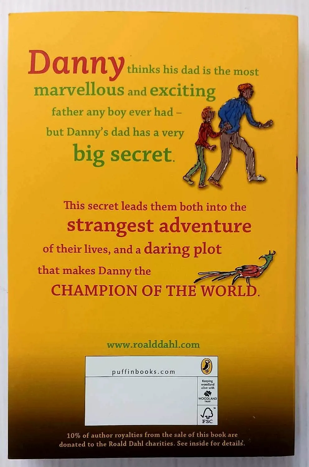 DANNY THE CHAMPION OF THE WORLD - Roald Dahl