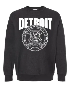 Detroit State Seal Premium Crew