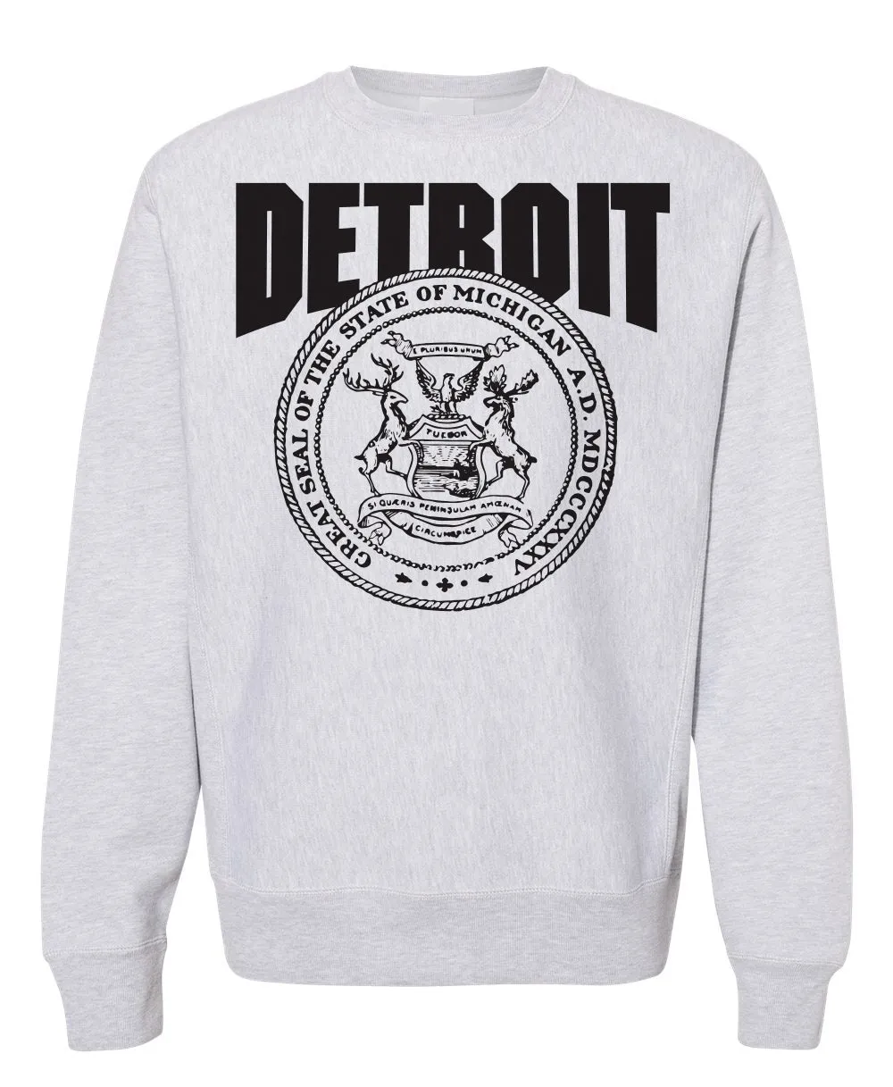 Detroit State Seal Premium Crew