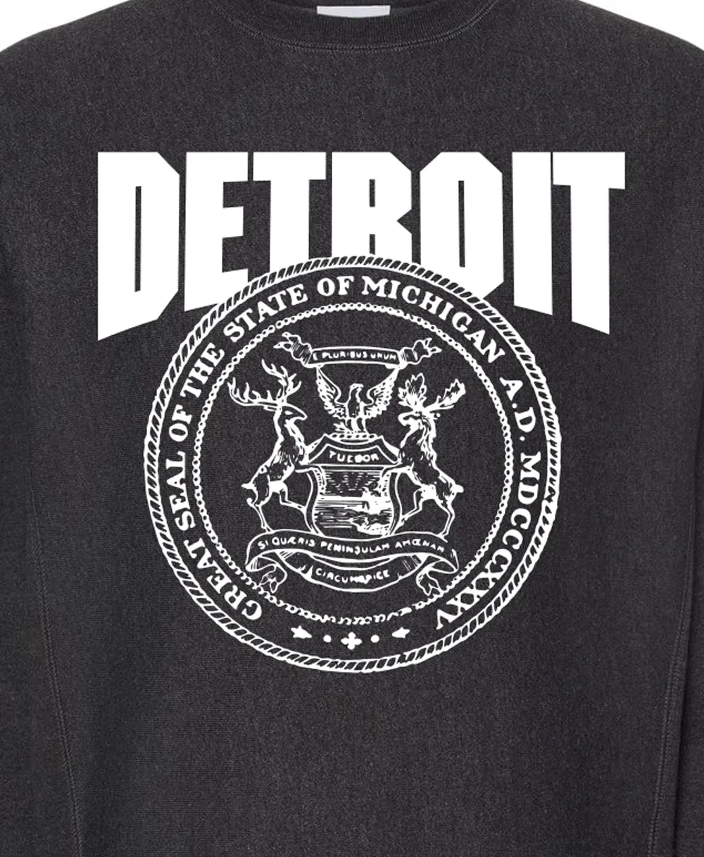 Detroit State Seal Premium Crew