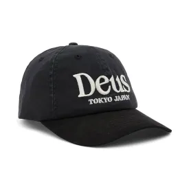 DEUS EX MACHINA - METRO DAD CAP BLACK【DMP247265】