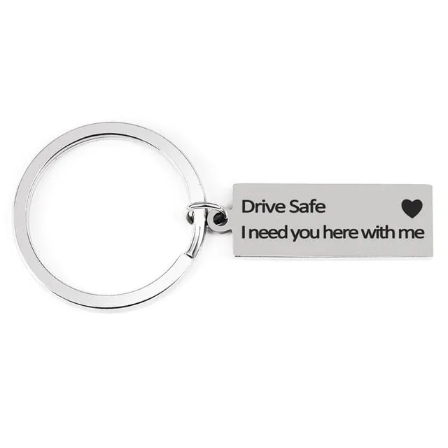 Drive Safe Keychain