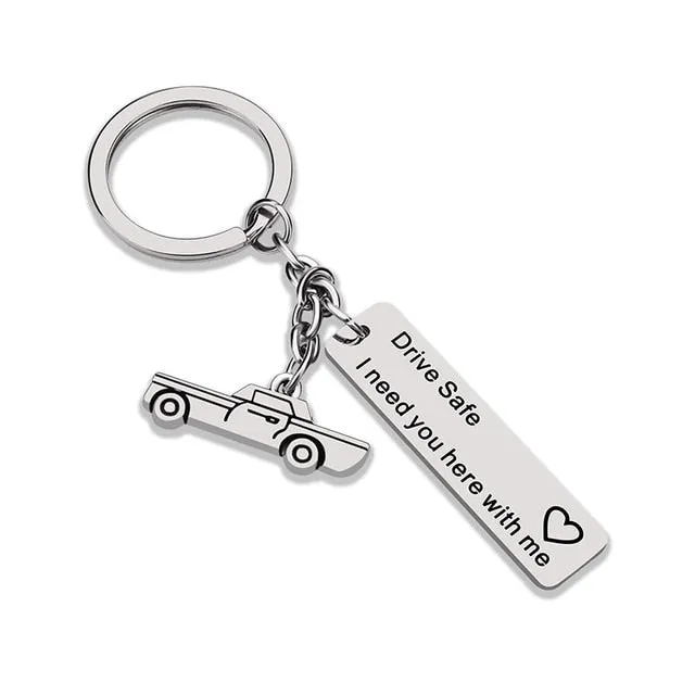 Drive Safe Keychain