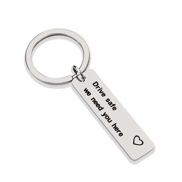 Drive Safe Keychain