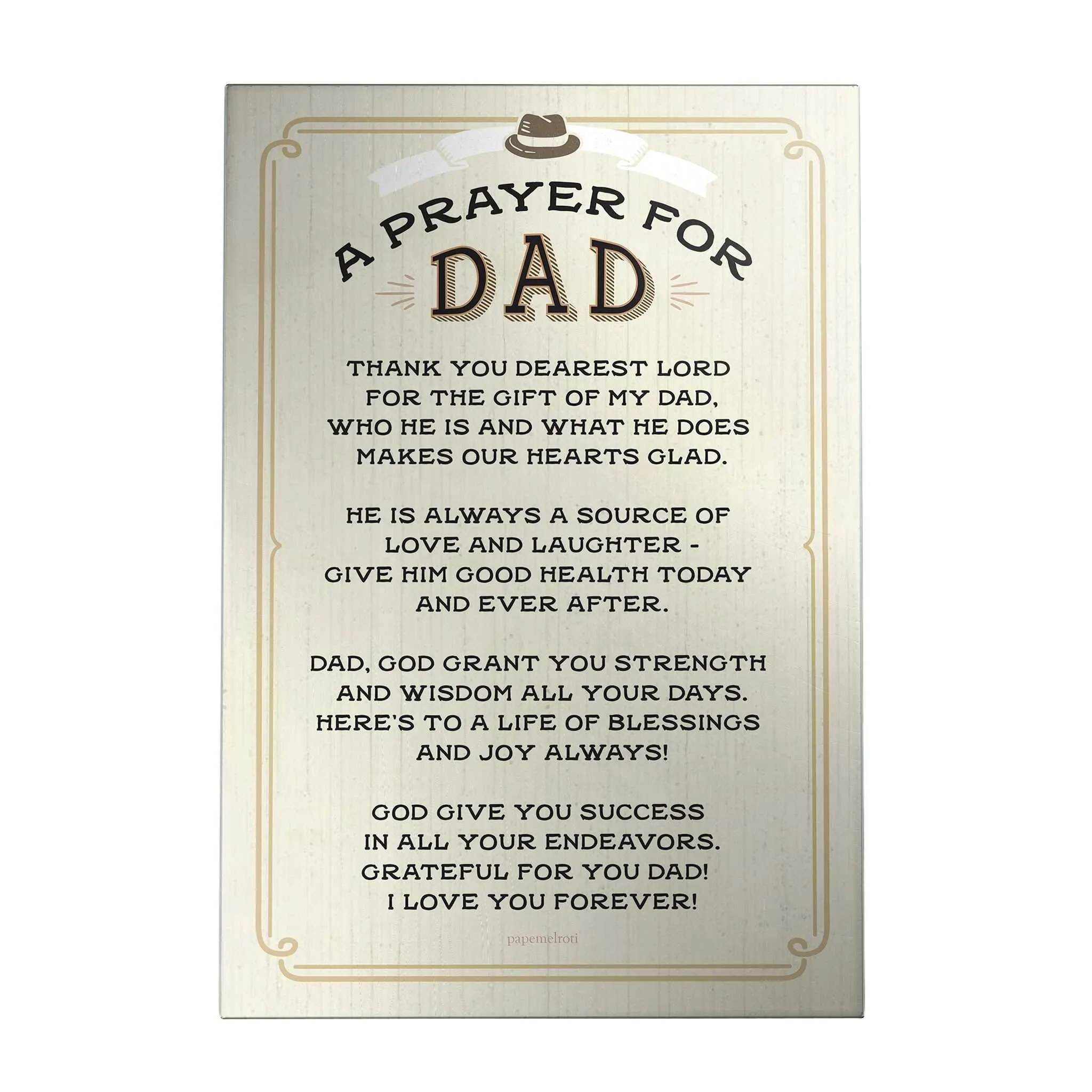 Father Rectangular Decoposter [CLEARANCE]