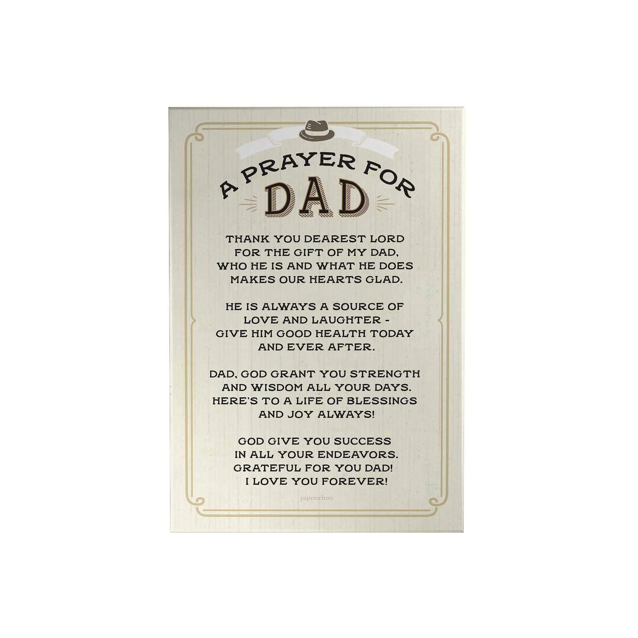 Father Rectangular Decoposter [CLEARANCE]