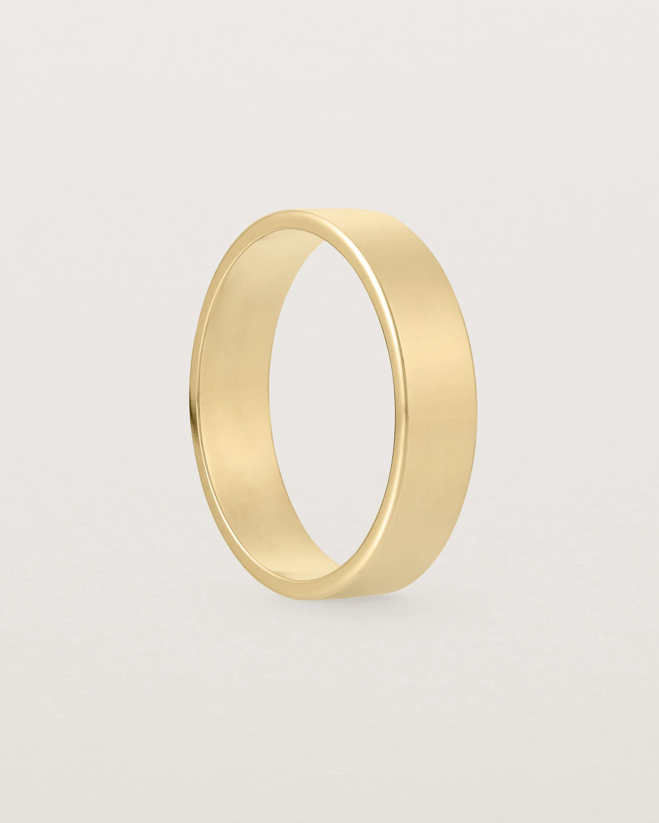 Flat Wedding Ring | 5mm