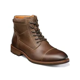 Florsheim Men's Lodge Cap Toe Boots - Brown