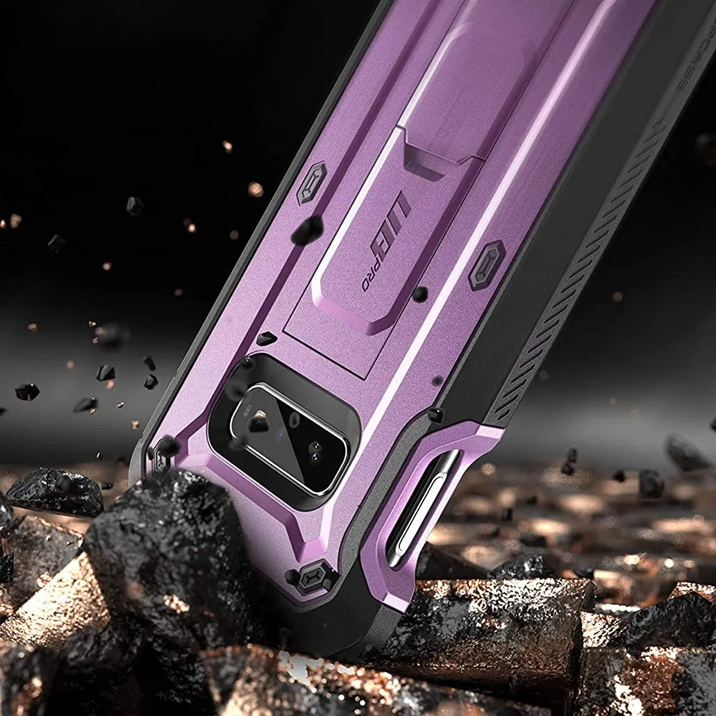 Galaxy S10e Unicorn Beetle Pro Full Body Rugged Holster Case(open box)-Metallic Purple