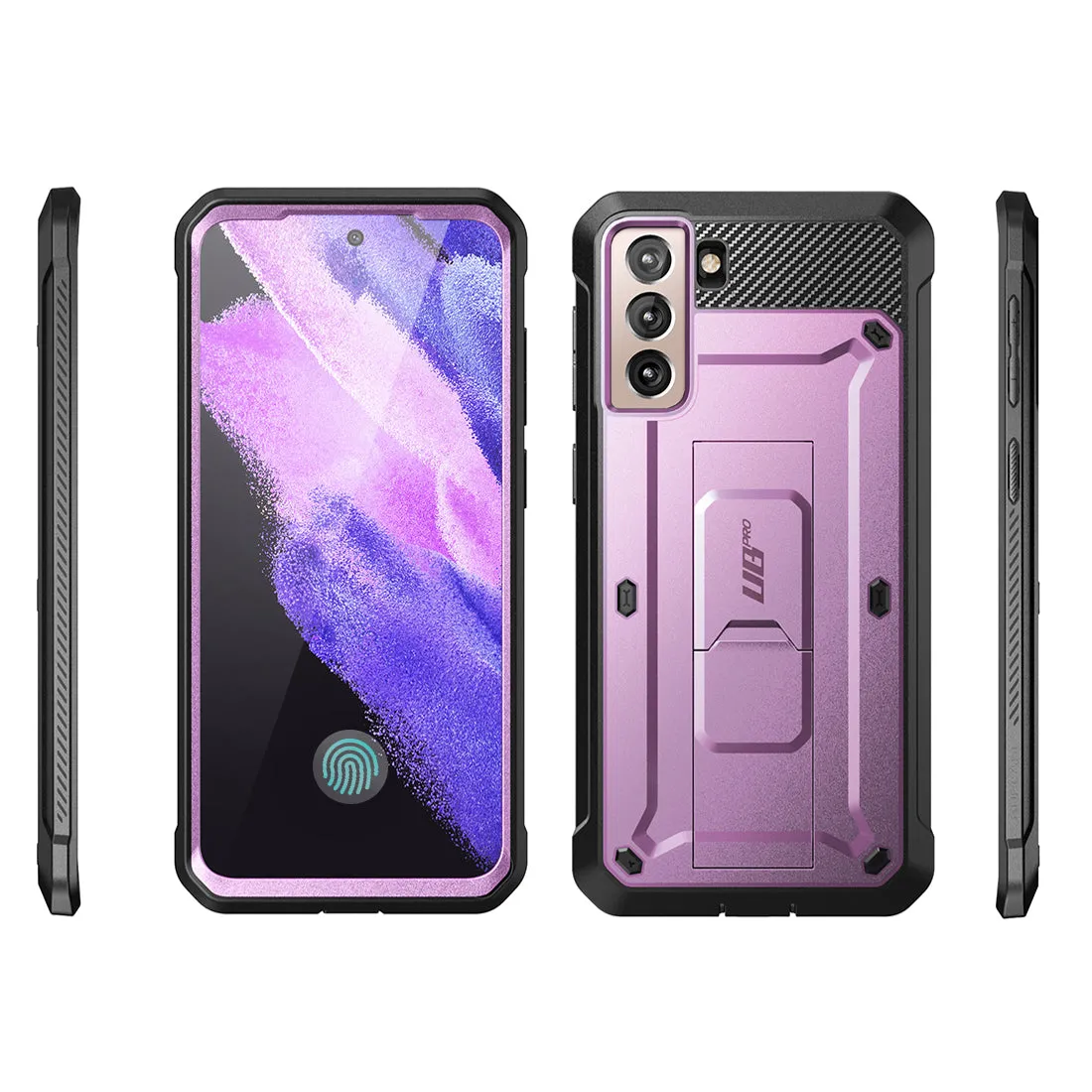 Galaxy S21 FE Unicorn Beetle PRO Rugged Case-Metallic Purple