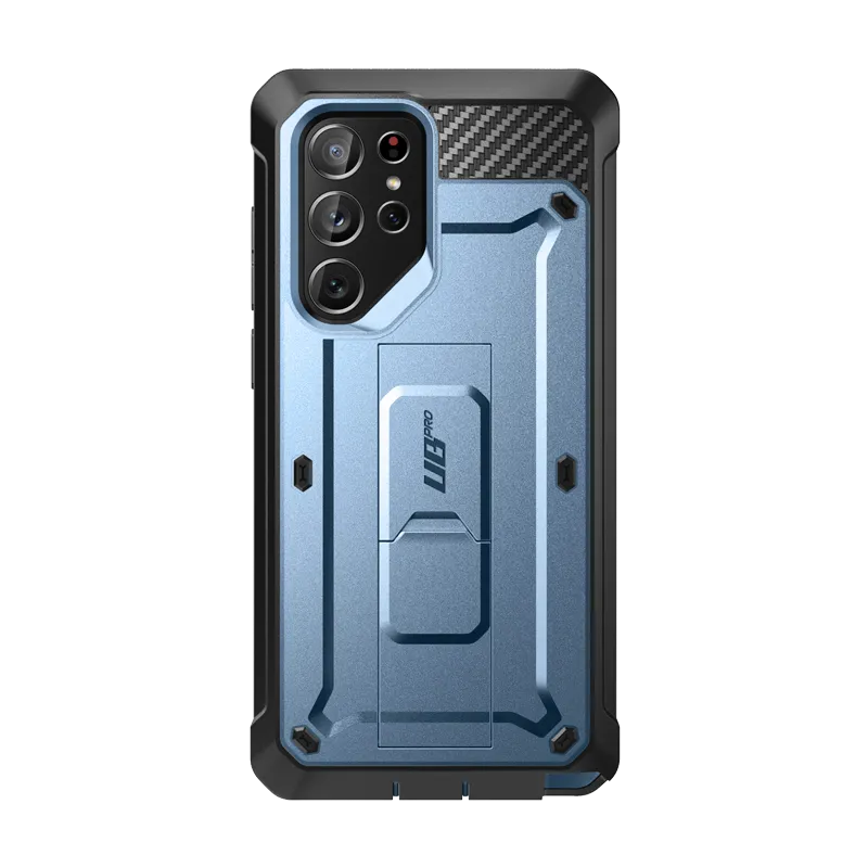 Galaxy S22 Ultra Unicorn Beetle PRO Rugged Case-Metallic Blue