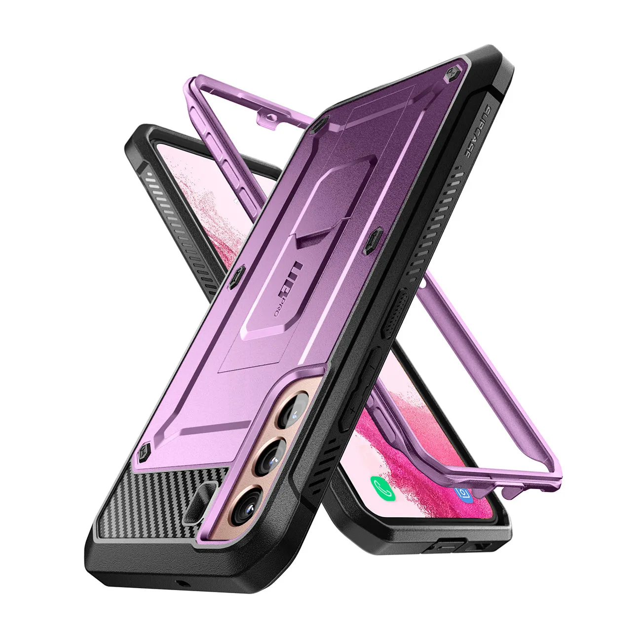 Galaxy S22 Unicorn Beetle PRO Rugged Case-Metallic Purple