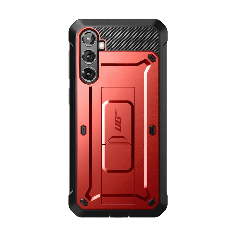 Galaxy S23 FE Unicorn Beetle PRO Rugged Phone Case-Metallic Red