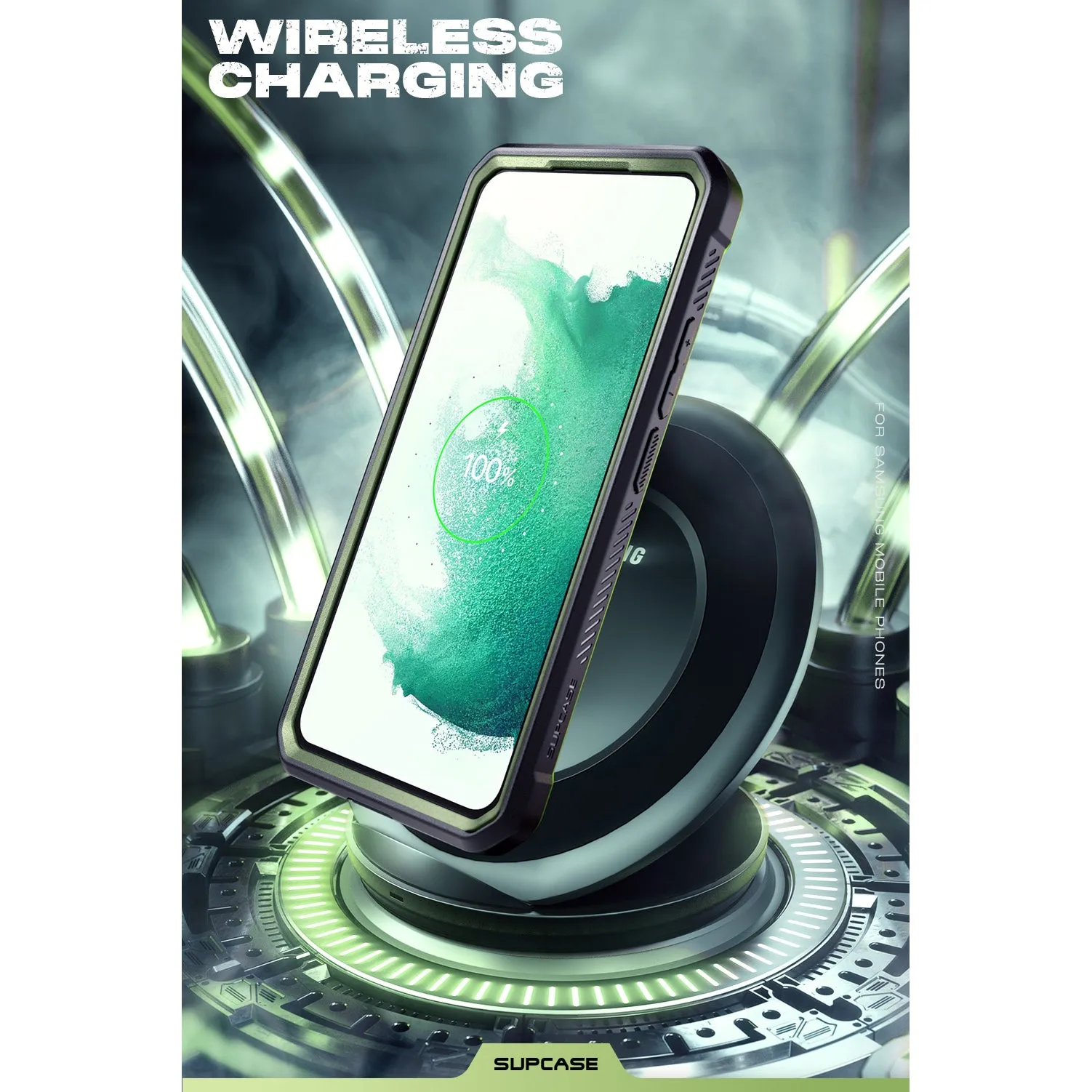 Galaxy S23 Ultra Unicorn Beetle PRO Screen Protector Case-Dark Green