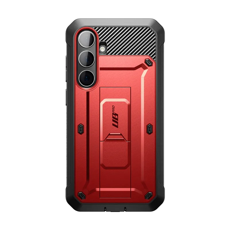 Galaxy S24 Unicorn Beetle PRO Rugged Case-Metallic Red